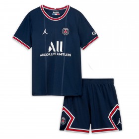 Paris Saint-Germain PSG Kinder Heim Trikotsatz 2021/22 Kurzarm (+ Kurze Hosen)